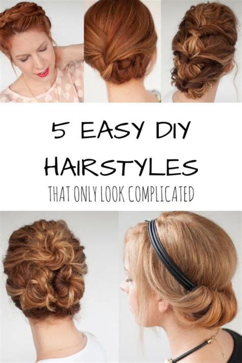 5 Easy Diy Hairstyles That Only Look Complicated Ebay