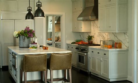 While hardware placement does affect the functionality of the space, it is a matter of personal taste. High Street Market: Dream Kitchen