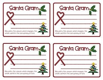 Candy grams christmas teaching resources teachers pay teachers. Printable Christmas Candy Grams / Candy Cane Grams Order ...