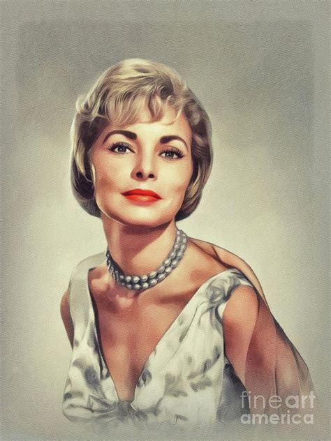 Janet Leigh Vintage Actress Painting By Esoterica Art Agency Pixels