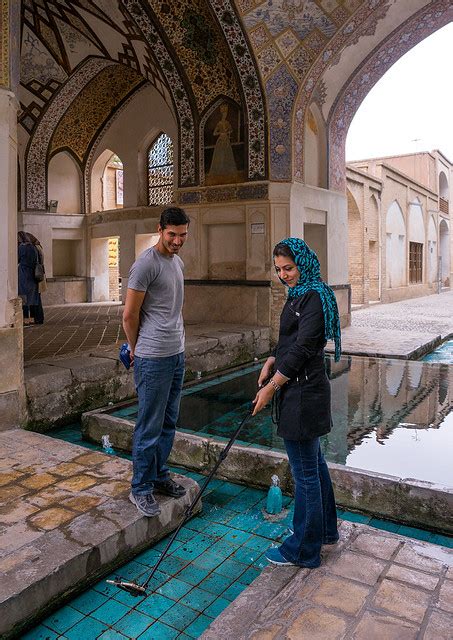 A Couple Of Iranian Persian Girls In Isfahan Taking A Selfie Pics