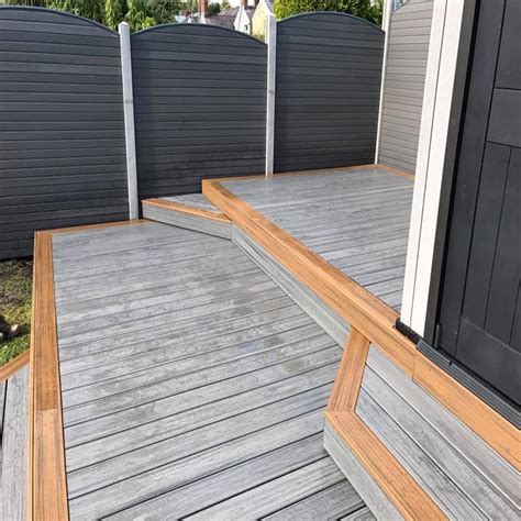 Trex Transcend Island Mist Grooved 366m Swansea Trex Decking Dg