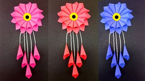Simple And Very Easy Wall Hanging Decoration Diy Simple Paper Craft