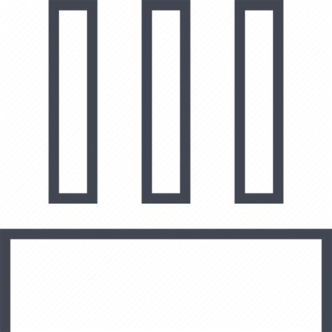 Abstract Columns Design Lines Vertical Icon Download On Iconfinder