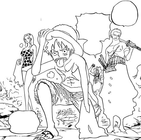 One Piece Coloring Books Printable