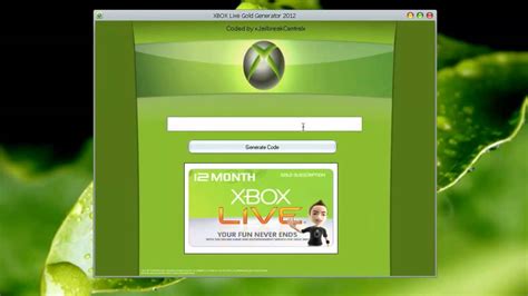 Codigos De Xbox Live Gold Gratis Flanorkaguns