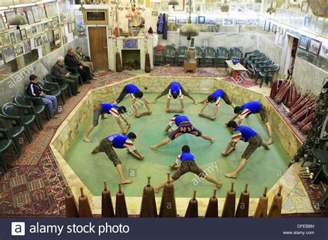 Zurkhaneh Is Traditional Iranian Sport Stock Photo 61167225 Alamy