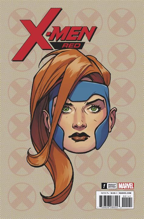 X Men Red 1 Variant Marvel Girls Marvel X Captain Marvel Comic Book