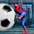 Spiderman, Spiderman, does whatever a footballer can