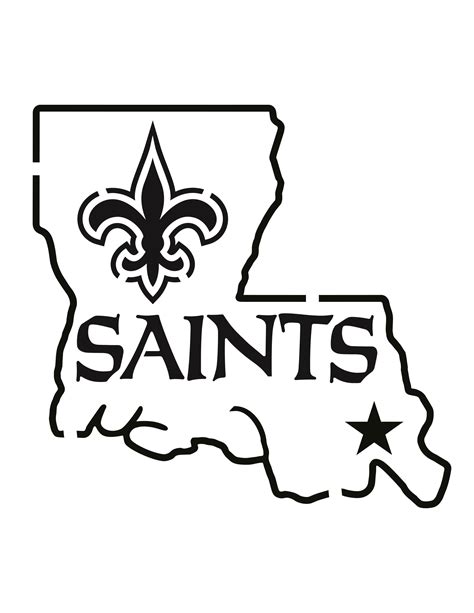 New Orleans Saints Silhouette Pinterest Saints Stenciling And Cricut