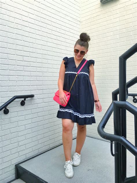 20 Ways To Wear Sneakers With Dresses