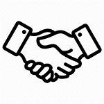 Icon Shake Handshake Hands Hand Deal Business