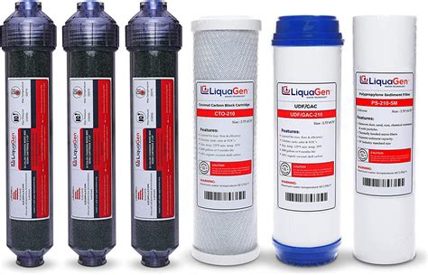 Liquagen 7 Stage Rodi Yearly Replacement Filter Kit