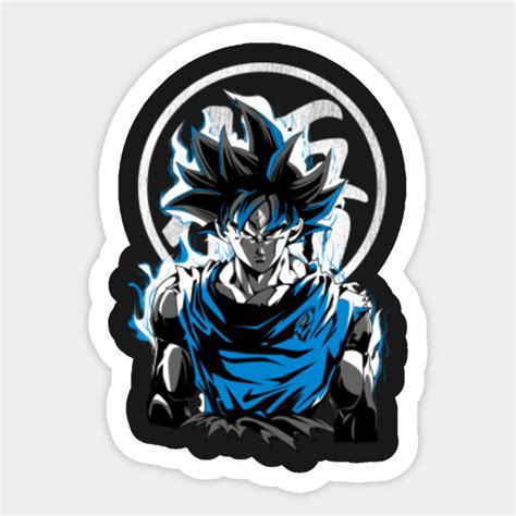 Goku Ultra Instinct Goku Sticker Teepublic