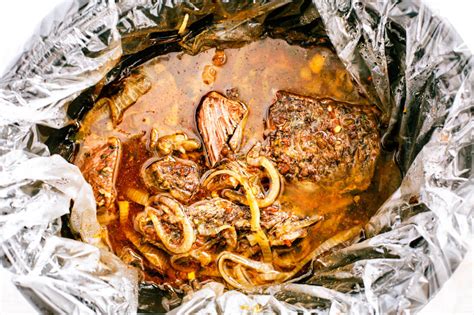 The plan is to start it in the morning and then come back 8 hours later with a meal ready. Crock Pot Roast Recipe from 30daysblog