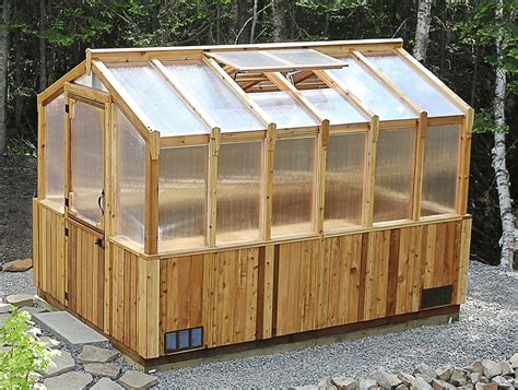 Diy greenhouse ideas to level up your gardening scheme. DIY Greenhouse | Cedar Kit 8x12 - Outdoor Living Today