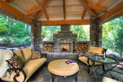 Design Inspiration Rustic Outdoor Living Spaces Home On