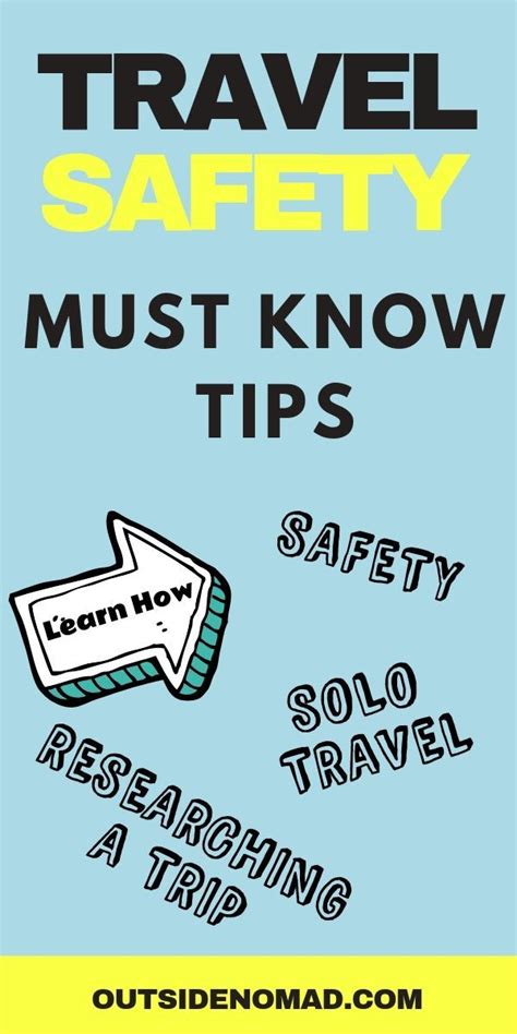 Dont Be A Victim With These Proven Travel Safety Tips Travel Safety