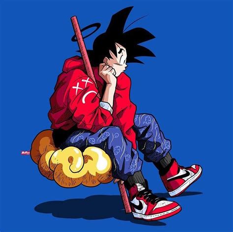 Released in the end of 2018, the dragon ball z adidas collaboration is an excellent collection that any anime lover should definitely check out. Goku Air Jordan 1 | Personajes de goku, Personajes de ...