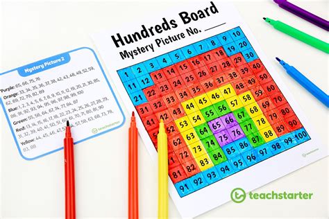 32 Awesome [PRINTABLE] Hundreds Board Mystery Picture Task Cards in 2021 | Mystery pictures ...