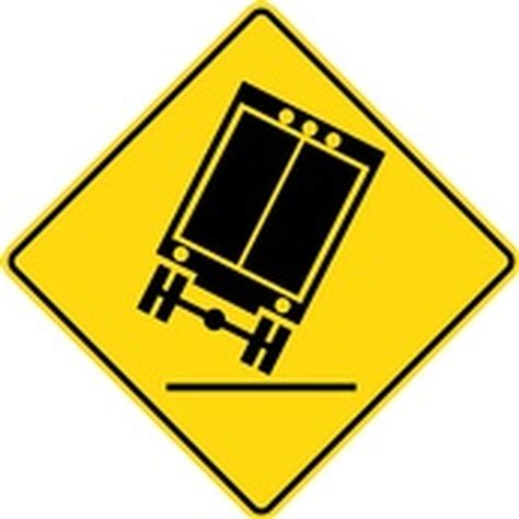 Buy Wa 75 Truck Overturning Sign Traffic Control Signs