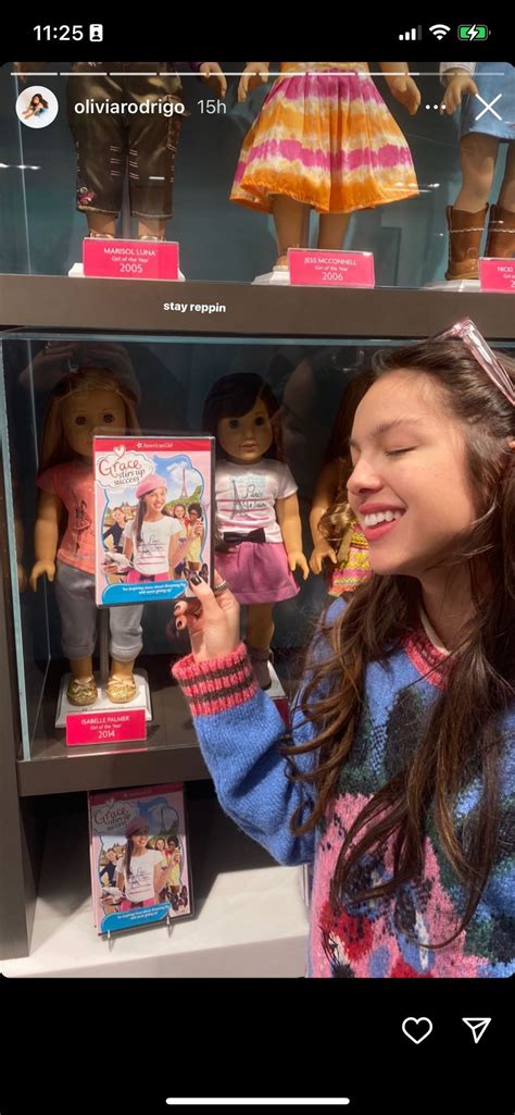 Inside Olivia Rodrigos Visit To The American Girl Doll Store