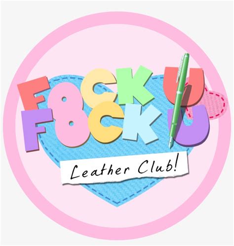 Doki doki literature club plus! Leather Club Doki Doki Literature Club Text Pink Font ...