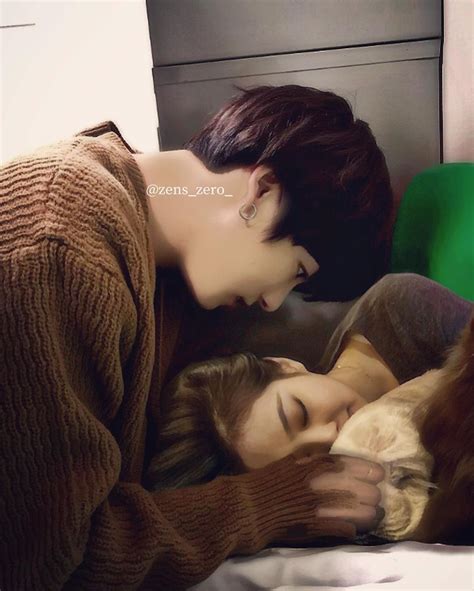 Guess What Jk Is Doing To Sleeping Jen😏😉😳 Jennie Yoongi Jungkook