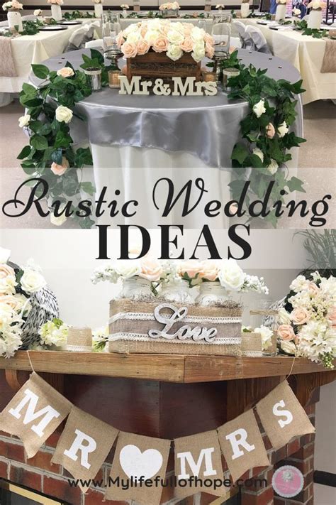 Diy Rustic Wedding Ideas On A Budget