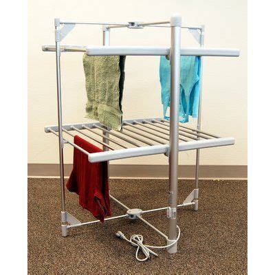 Air drying your laundry not only helps the environment but it also stretches your dollar and the life of your clothes. Folding Drying Rack | Sweater drying rack, Wall drying ...