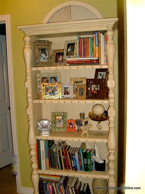 Diy Bookshelf Makeover Using Recycled Spindles Table Legs Molding And
