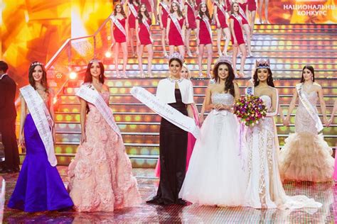 Miss Russia 2014 First And Second Runners Up With Elmira Abdrazakova