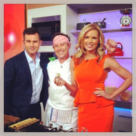 David Campbell Shaun Presland And Sonia Kruger Behind The Scenes Of