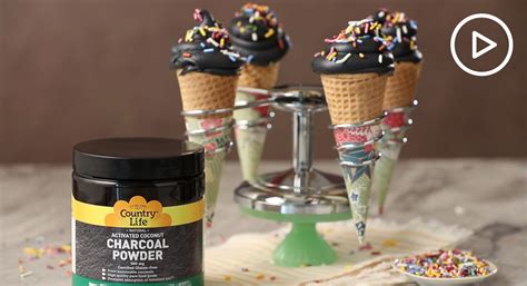 Activated Charcoal Soft Serve Recipe Thrive Market