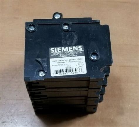 1008 Siemens Ite 200 Amp 200a Double Pole Main Circuit Breaker Eq9685