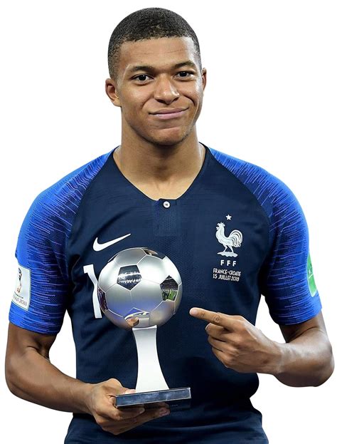 Kylian mbappe could have been a french handball star. Kylian Mbappé football render - 47947 - FootyRenders