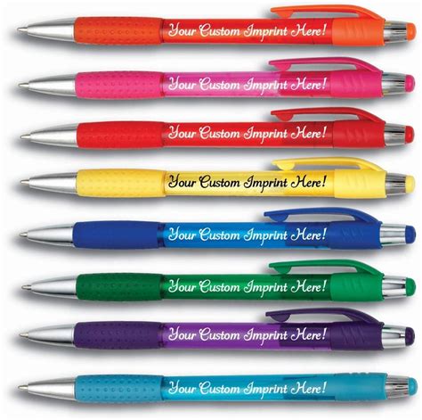 12 Cutey Custom Imprinted Pens Personalized Printed T Etsy