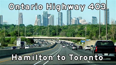 Ontario Highway 403 East Hamilton To Toronto 20200618 Youtube
