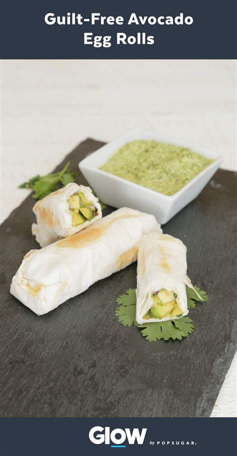 Gently stir in lime juice. Baked avocado egg rolls are the healthy appetizer you need ...