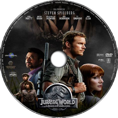 Tudo Gtba Jurassic World O Mundo Dos Dinossauros Label Filme Dvd