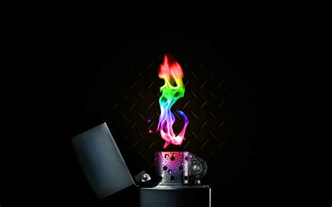 Rainbow Lighter By Blktiger0 On Deviantart