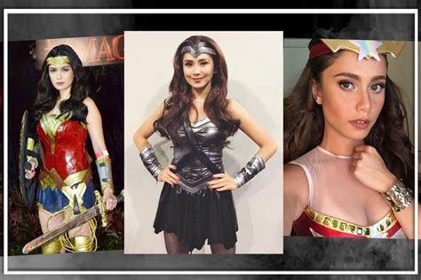 In Photos Check Out These Pinay Celebrities Wearing Superhero Costumes