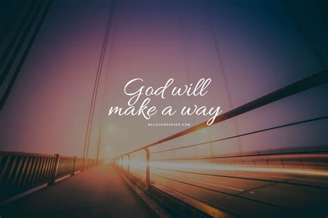 Free Download God Will Make A Way Christian Quotes Wallpaper Bible