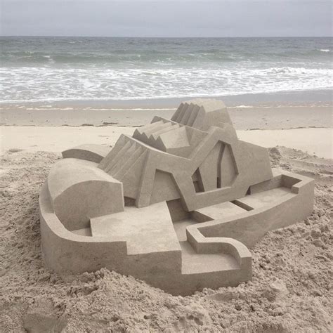20 Creative Abstract And Modern Sand Sculptures By Calvin Seibert