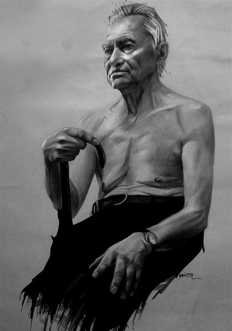 The Old Man Portrait Mind Blowing Pencil Drawing Antsmagazinecom