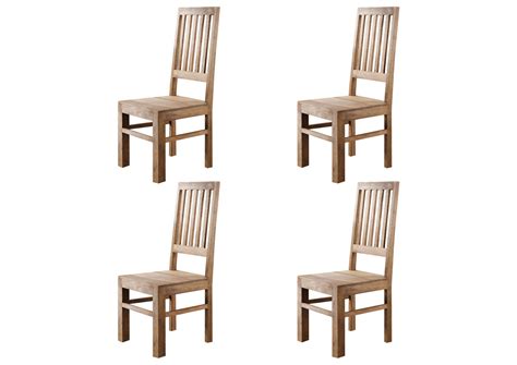 Möbel palisander versandfrei kaufen (mit bildern. Stuhl Sheesham 45x46x109 grau geölt LEEDS #32, 4er Set