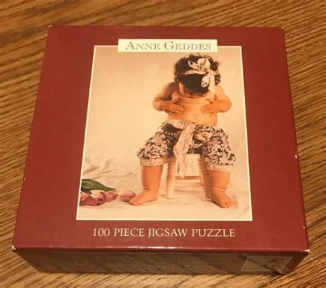 Lot Of 2 Anne Geddes Jigsaw Puzzle Mini 100 Piece 9 X 7 Ages 5 And