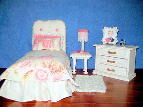 Complete Barbie Bedroom Furniture Set Barbie Doll Bed Doll