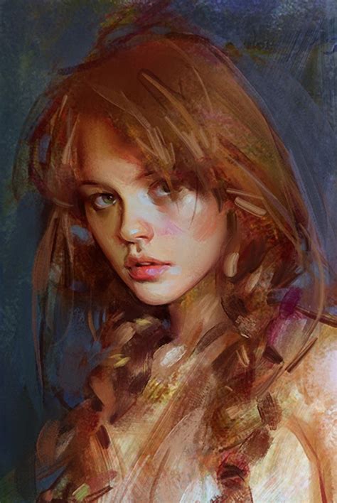 Wett Women Portrayed In Art Figurative Art Beautiful Redhead Artist Unknown Portrait