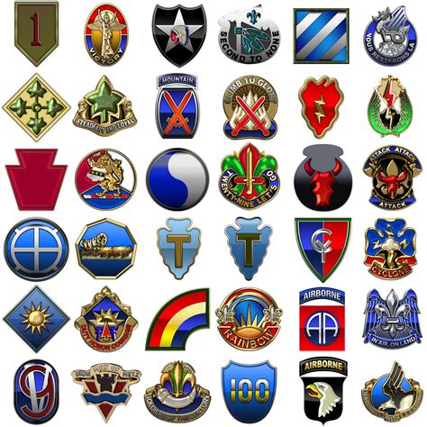 Cool Us Military Unit Symbols 2022